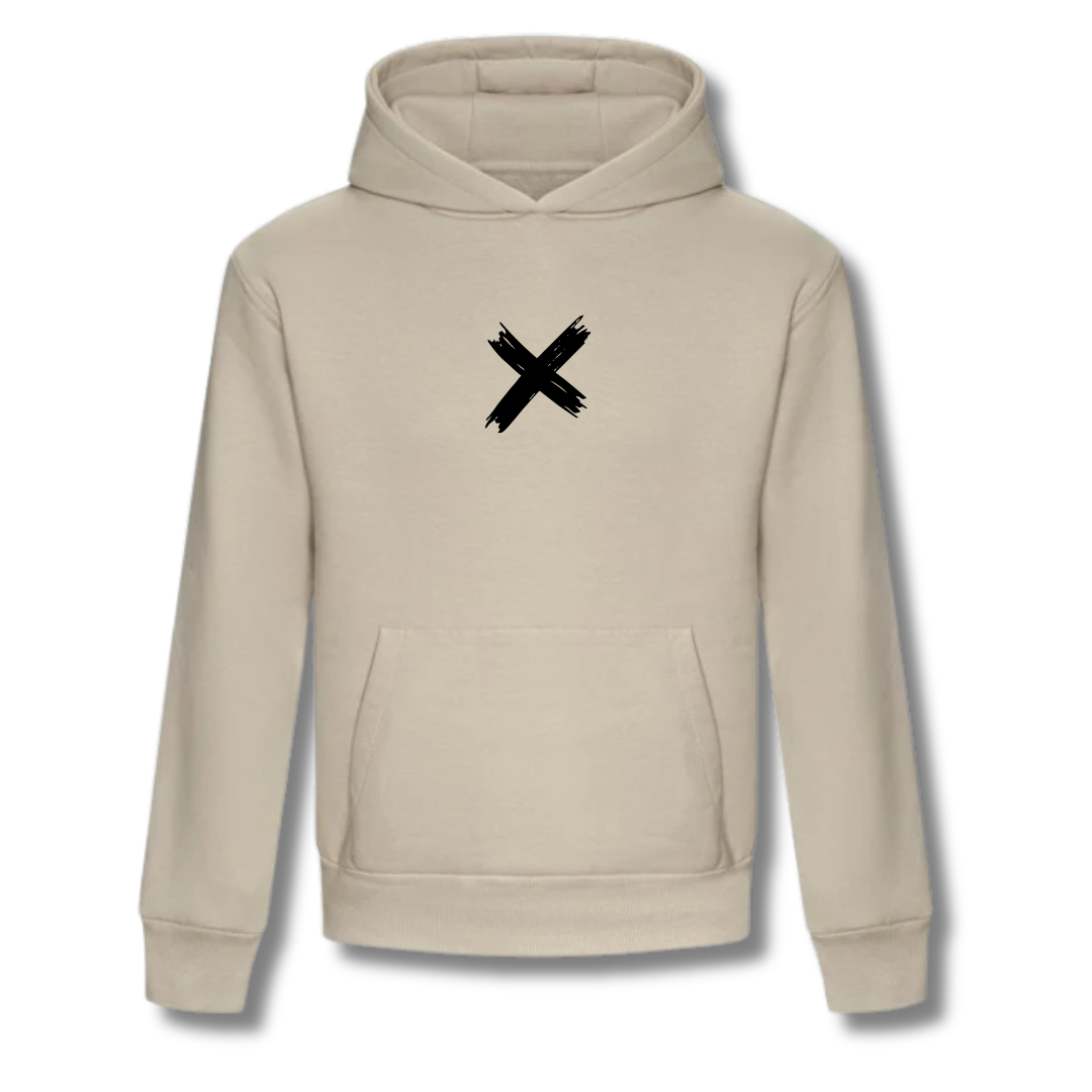 Heavyweight 'X' Hoodie